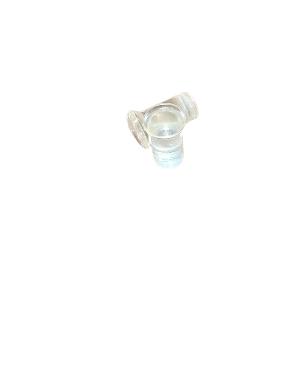 Single Flare Clear Plugs